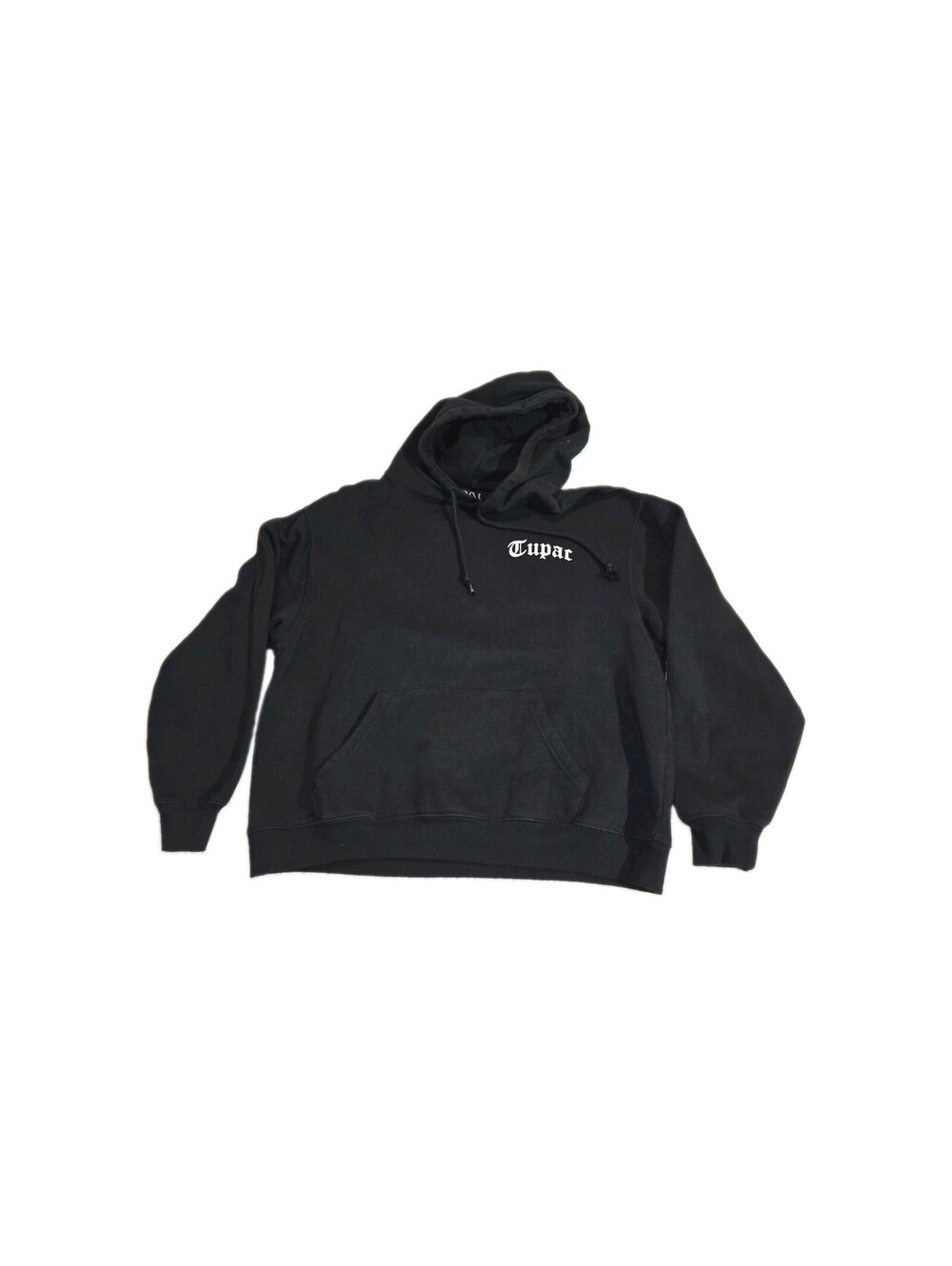 Tupac Hoodie M Black Graphic All Eyez On Me Street Wear Grunge
